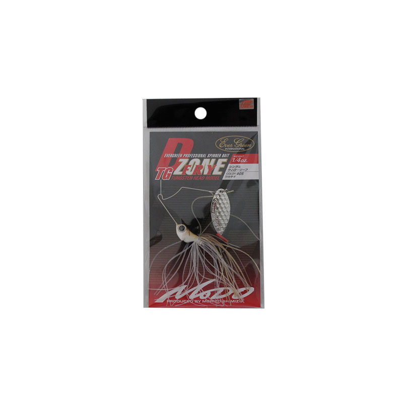 EVERGREEN Spinnerbait Buzzbait D-Zone Fly TG 1/4oz Single Willow #05 Smelt