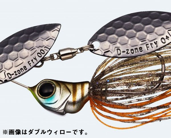 EVERGREEN Spinnerbait Buzzbait D Zone Fly TG 1/4oz Tandem Willow #57 Baby Gill