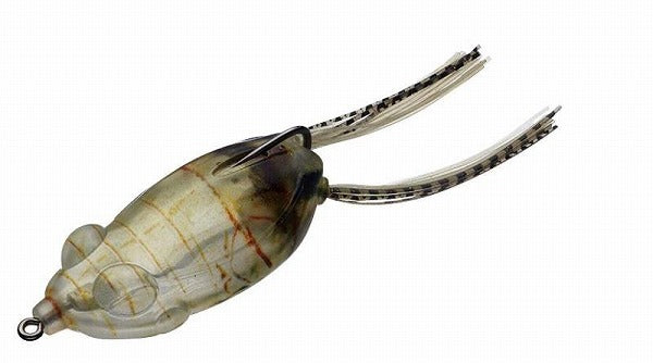 EVERGREEN Bass Lure (2010) Kicker Frog #250 Striped Shrimp