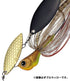 EVERGREEN Spinnerbait Buzzbait D-Zone 3/8oz Tandem Willow #59 Gold Black