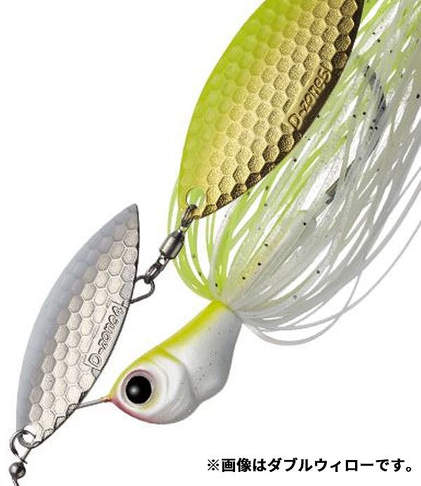 EVERGREEN Spinnerbait Buzzbait D Zone 3/8oz Tandem Willow #60 Morizo Chart