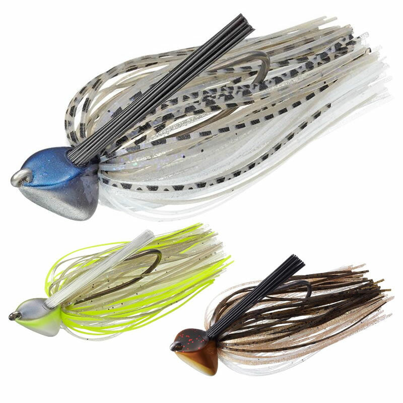 EVERGREEN Rubber Jig Grass Ripper 1/2oz #142 Golden Shiner