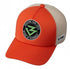 EVERGREEN Hat B-TRUE Circle Logo Cap Orange/Beige