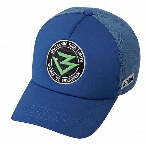 EVERGREEN Hat B-TRUE Circle Logo Cap Iron Blue/Sax