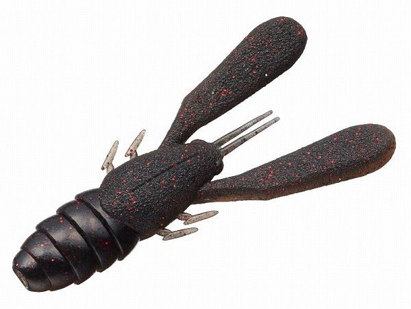 EVERGREEN Worm Edge Breaker 3.6 inch #144 Black/Shrimp Miso