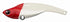 EVERGREEN Seabass Lure Iron Marby 55 #857 Red Head Solid Pearl