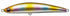 EVERGREEN Seabass Lure Corsair 85 #861 Silver Powder Gold Candy