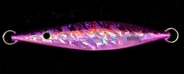 Marushin Fishing Gear Metal Jig Slow Jig Sloider Purple 80g