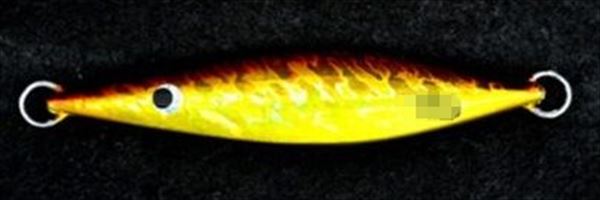 Marushin Fishing Gear Metal Jig Sluider Red Gold 80g