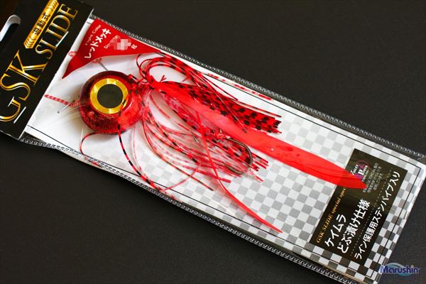 Marushin Fishing Gear Tairaba Floating Tairaba GSK Slide Red Plated 60g
