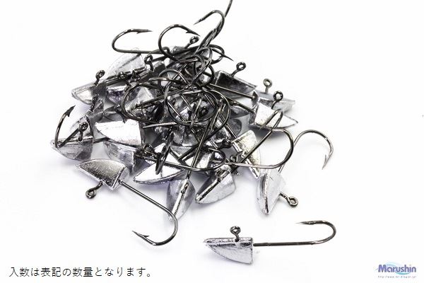 Marushin Fishing Gear Jig Head Value Pack Jig Head Dart (30 pieces) 0.5g
