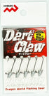 Marushin Fishing Gear Dragon Jig Head Dart Claw (Pack of 5) 2g