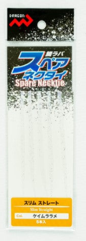 Marushin Fishing Gear Tairaba Spare Necktie Slim Straight Chameleon Lame