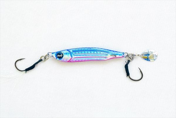 Marushin Metal Jig Jikiden Jig Umiha 30g Blue Pink