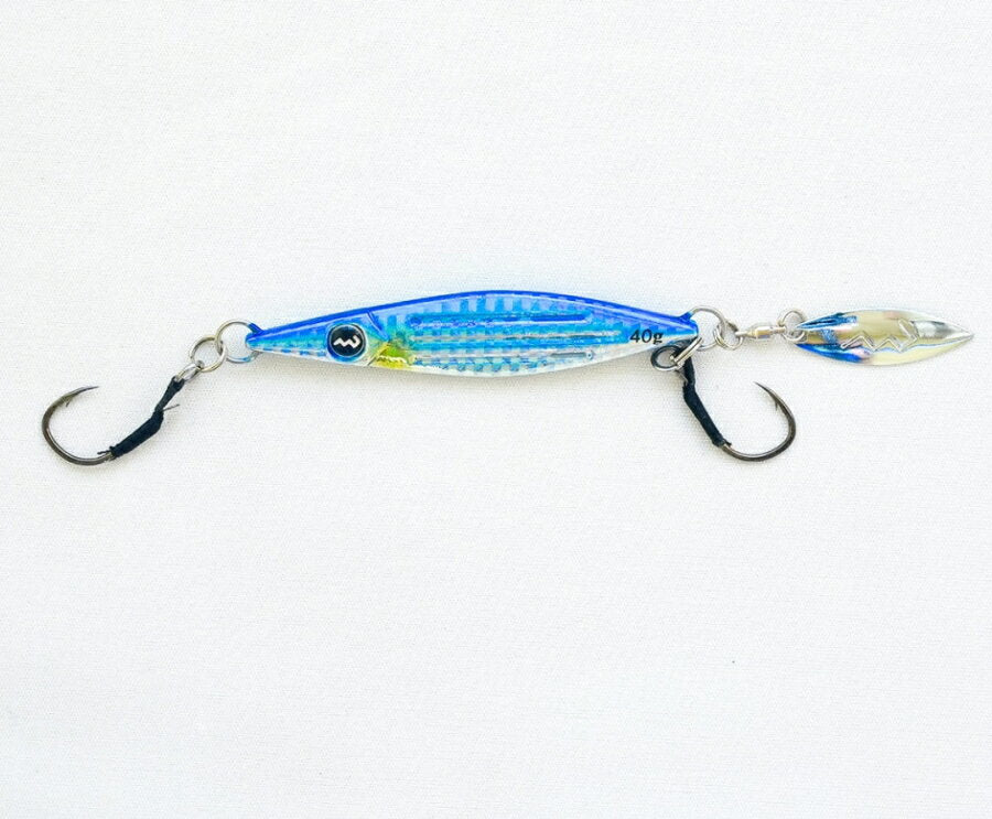 Marushin Metal Jig Direct Jig Umimai 30g Blue *Payment not available in store