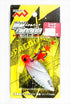 Marushin Fishing Gear Sea Bass Lure MV Cicada Red Head 6g