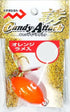 Marushin Fishing Gear Hook Weight Candy Attack 60g Orange Glitter