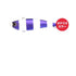 ima Seabass Lure RAIKIRI 70 #X5105 Purple Zebra Glow