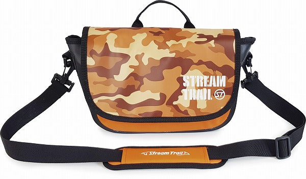 Stream Trail Tackle Bag Clam CAMO ORANGE