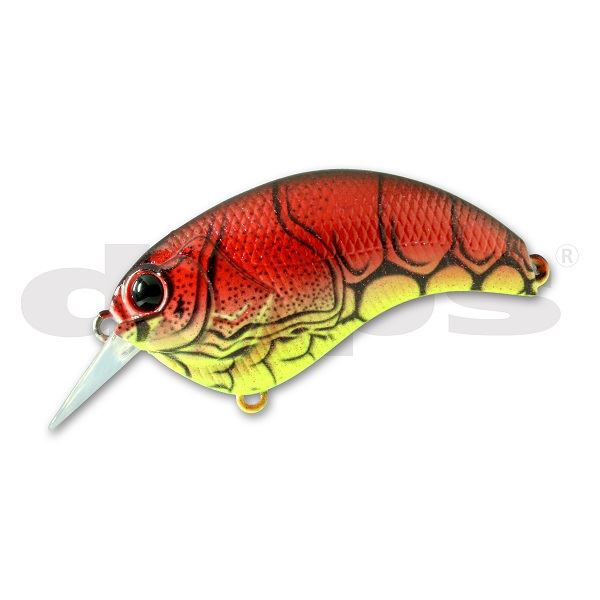 deps Bass Lure Evoque 1.2 #15 Red Claw Chartberry