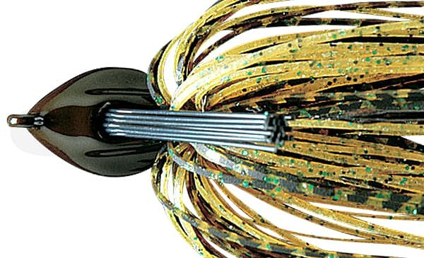 deps Rubber Jig Flat Back Jig 3/16oz #24 Scale Root Beer