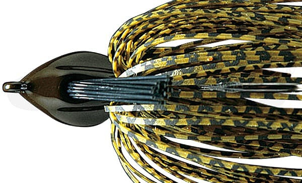 deps Rubber Jig Flat Back Jig 3/16oz #30 Green Pumpkin