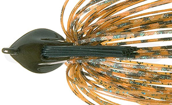 deps Rubber Jig Flat Back Jig 3/16oz #55 Blue Maroon