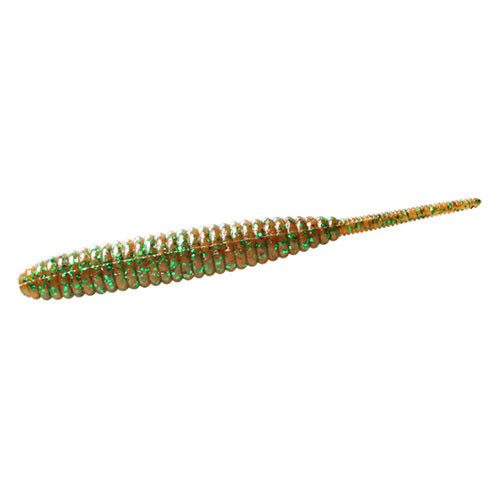 deps Worm Death Adder 6 inch #13 Cinnamon Green Flake