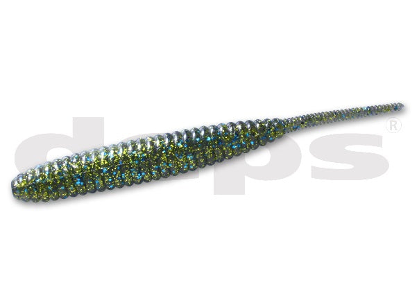 deps deps Death Adder 5 inch #24 Smoked Pepper/Blue & Gold Flake