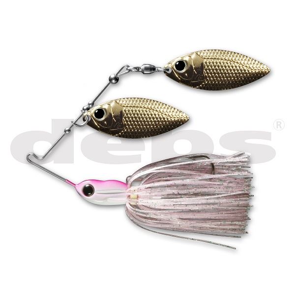 deps Spinnerbait Mini Bros 3/8oz DW #06 Pink Pearl