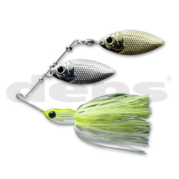 deps spinnerbait mini bros 3/8oz DW 10 white chart