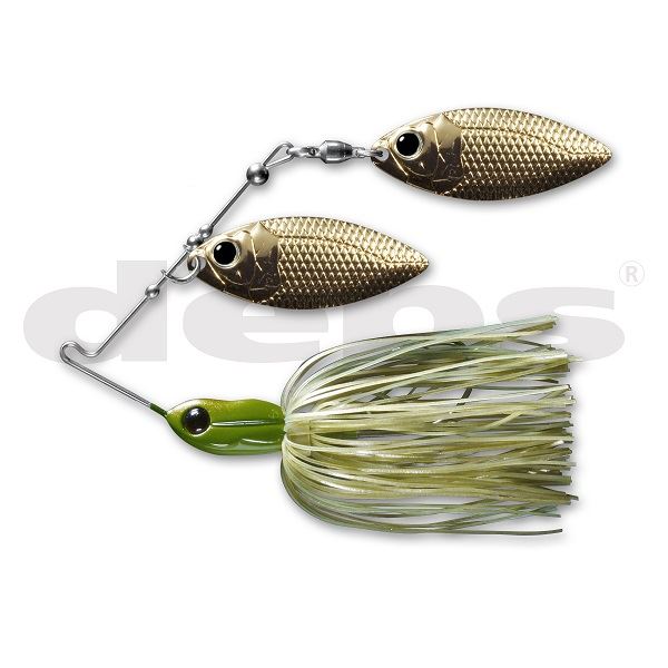 deps spinnerbait mini bros 3/8oz DW 14 rain frog