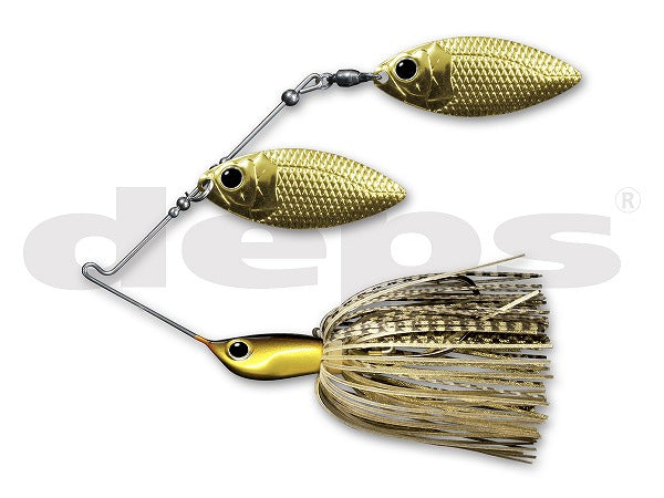 Depth WIRE BAIT Buzzbait B Custom 3/8oz Double Willow #06 Black