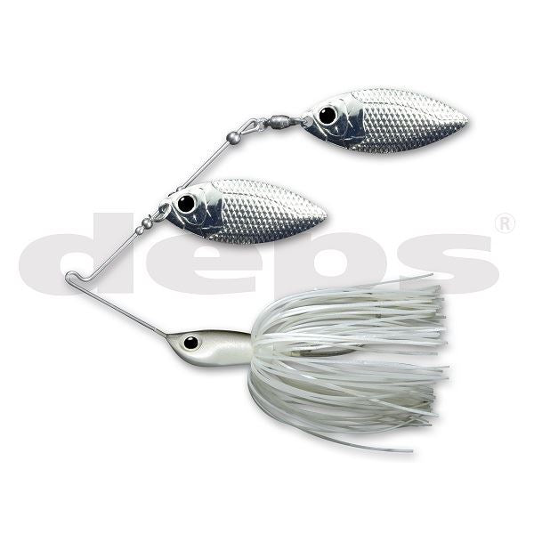 deps Spinnerbait B Custom 5/8oz DW #12 White Carp