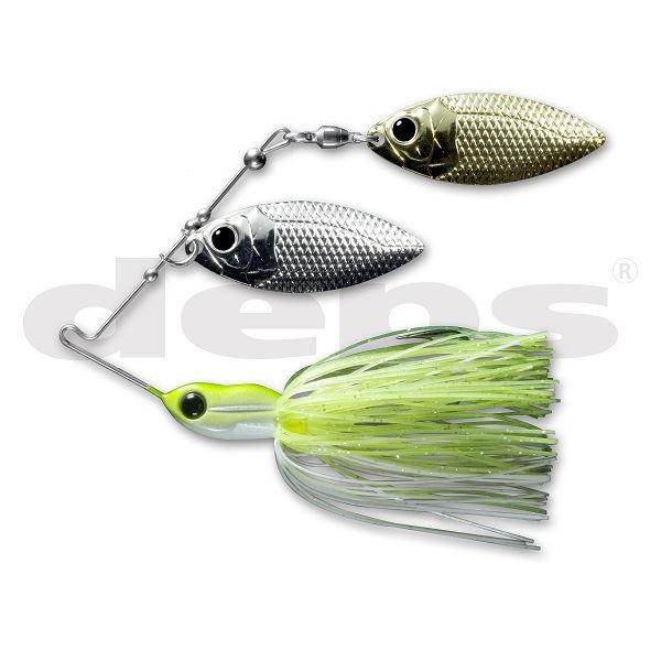 deps spinnerbait mini bros 1/2oz DW 10 white chart