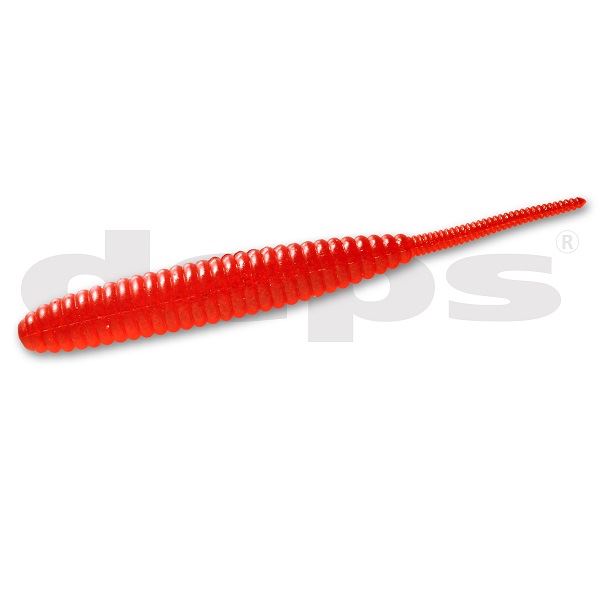 deps deps Worm Death Adder 4 inch #17 Clear Red