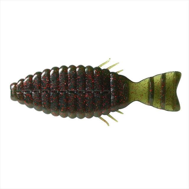 deps Bass Lure Bull Flat 2 inch #30 Watermelon/Red Flake