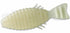 deps Bass Lure Bull Flat 3 inch #39 Pearl White