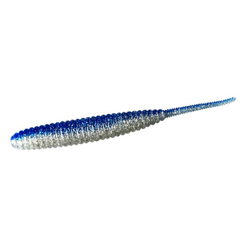 deps Worm Death Adder 4 inch #106 Blue Silver