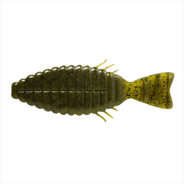 deps Bass Lure Bull Flat 4.8 inch #12 Green Pumpkin