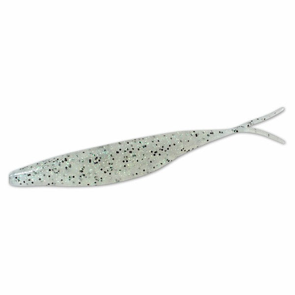 deps Bass Lure Sakamata Shad 8 inch #125 Clear Pepper/Neon Flake