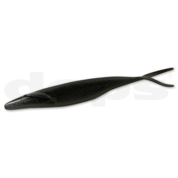 deps Bass Lure Sakamata Shad 5 inch #06 Black