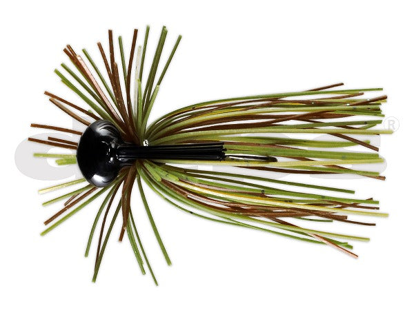 deps Rubber Jig Cling Head Jig 3/8oz #62 Light Green Pan/Scuppa Non-F