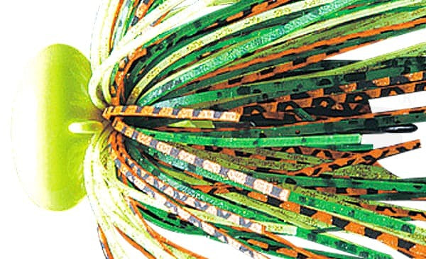 deps Rubber Jig Head Rock Jig 1/2oz #22 Hot Tiger