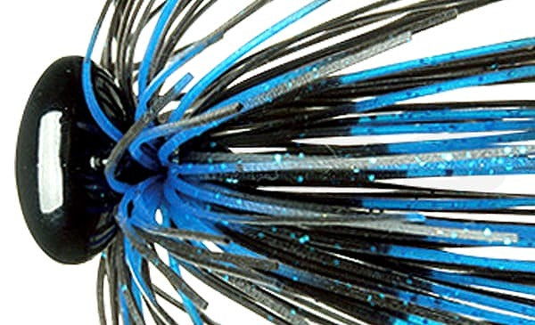 deps Rubber Jig Head Lock Jig 1/2oz #52 Blue Black