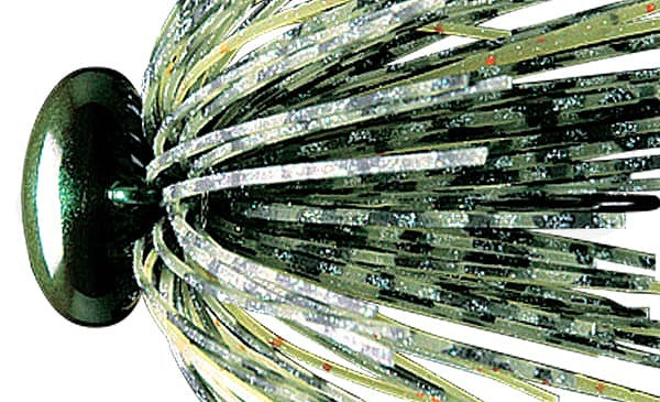 deps Rubber Jig Head Lock Jig 3/4oz #42 Avocado