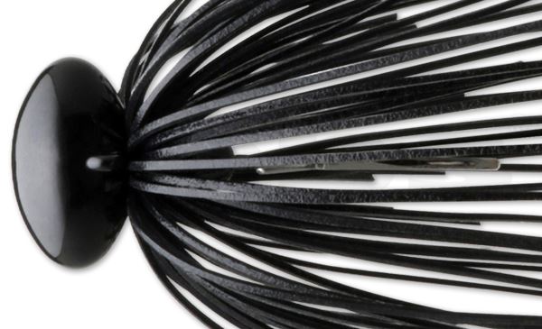 deps Head Rock Jig 3/4oz #63 FS Black