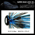 deps Super Head Rock Jig 3/8oz #52 Blue Black