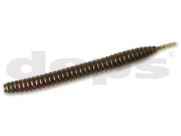 deps Worm Death Adder Stick 4.5 inch #30 Watermelon/RD Flake