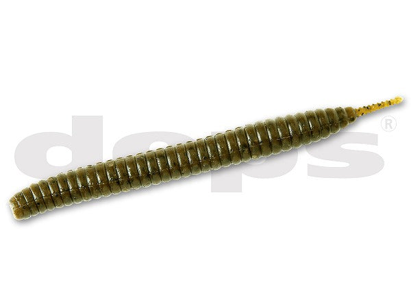 deps Worm Death Adder Stick 5.5 inch #12 Green Pumpkin